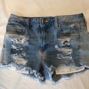 American eagle jean shorts